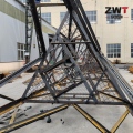 Estruturas de torre de comunicação de aço angular durável