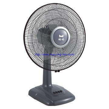 Table Fan with Fall Protector