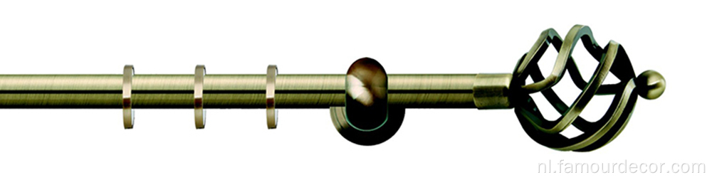 Gebogen kooi gordijnroede kopgordijnstaaf
