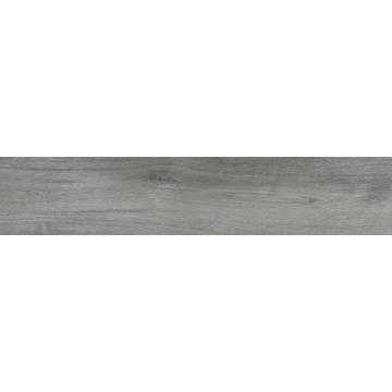 Piastrelle smaltate in legno color grigio con finitura opaca 200x1000 mm