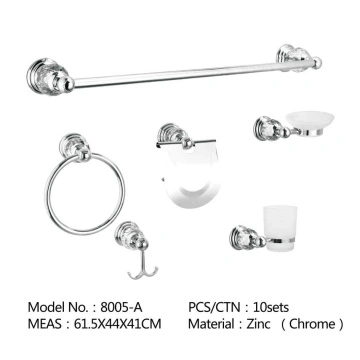 Chinese Chrome Stainless Steel or Brass Bathroom Accessories