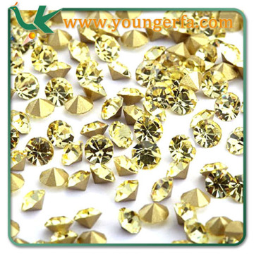 Wholesales Pointed Back Rhinestone Crystal Glass