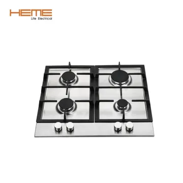 High Quality Stainless Steel 4-Burner Gas Cooktop