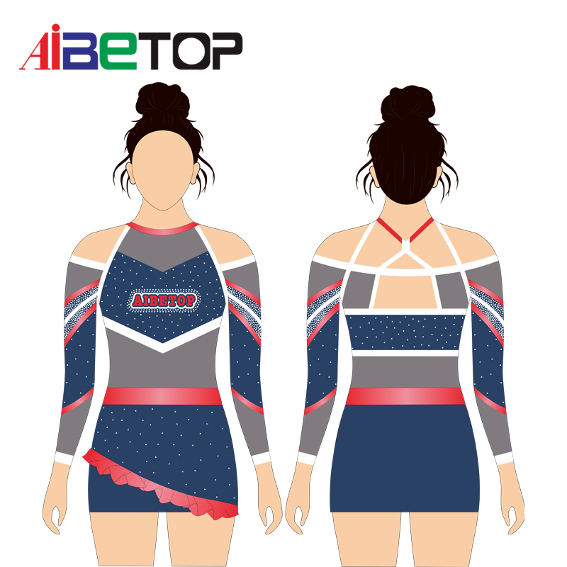 Blue Cheerleading Uniform5