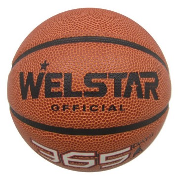 365 High Quality Grip Control Official Size 7 PU PVC Big Point Basketball Balls