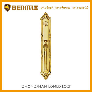 Euro style Zinc alloy Luxury door lock handleset