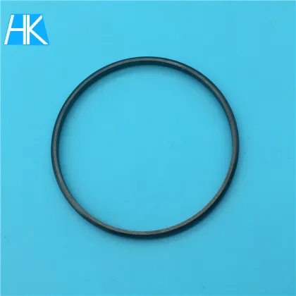black zirconia ceramic matt watch dial ring customized