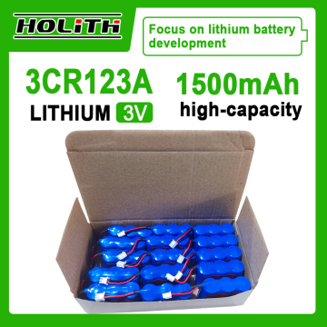 Παρακολούθηση μπαταρίας Hollith CR123A 3V
