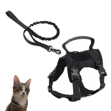 Nylon Adjustable Reflective Cat Harness with Metal Buckle