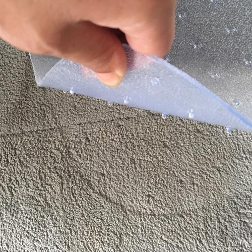 Plastic Transparent office mat