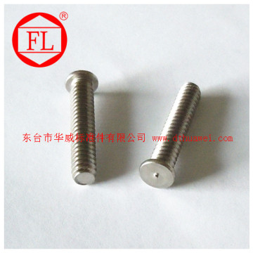 Item	stainleess steel spot welding screws Size	M4-M48 length	10mm-200mm Material	stainless steel Trade Terms	FOB,CFR,CIF Payment