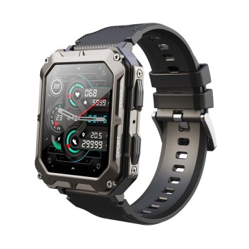 C20Pro Smart Watch: IP68 Waterproof BT Call Smartwatch & Fitness Tracker for Men