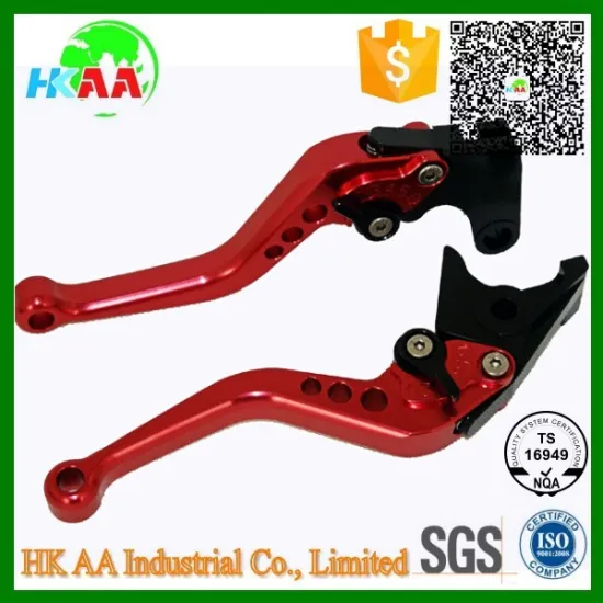Custom precision cnc machined anodized billet racing CNC brake clutch lever