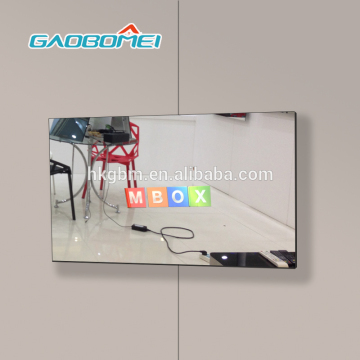 Gaobomei table stand Digital Signage magic mirror with ad management software/wifi