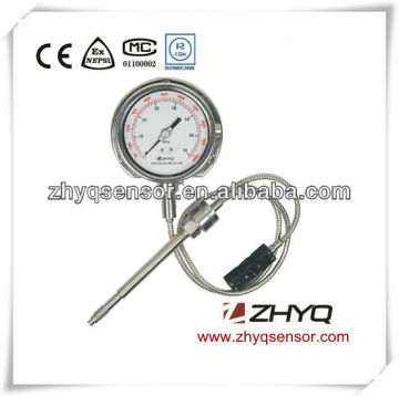 Flexibler Schmelzdruckmesser J Thermoelement und unterschiedliche Ausgabe