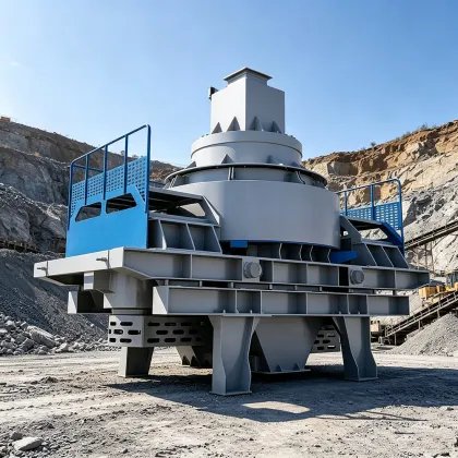 Vertical Impact Crusher for Cobblestone Sand Making Stone on Stone Mode High Quality Cubic Sand Global Supplier