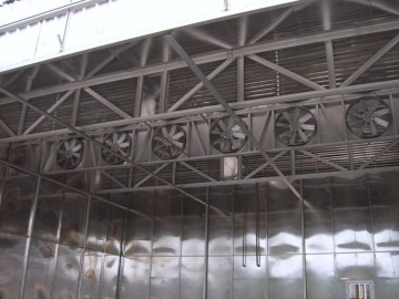 500kg/h vertical dryer machine for straw sawdust wood