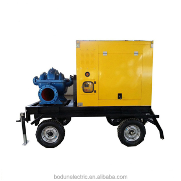 High Quality Custom Self-Priming Diesel Engine Water Sewage Pump for Flood Control