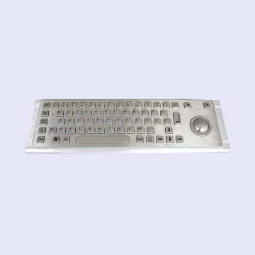 High quality stainless steel keyboard for information kiosk