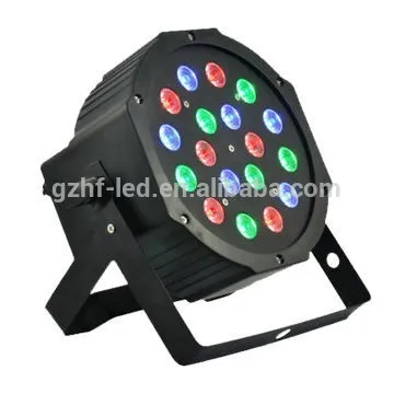 RGB DMX512 18pcs LED Par Can Stage Light for Disco, Stage, Bar, Club