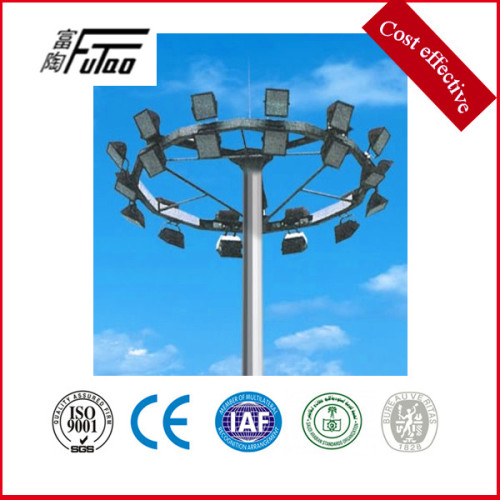 30m High Mast Lighting With Round Crown