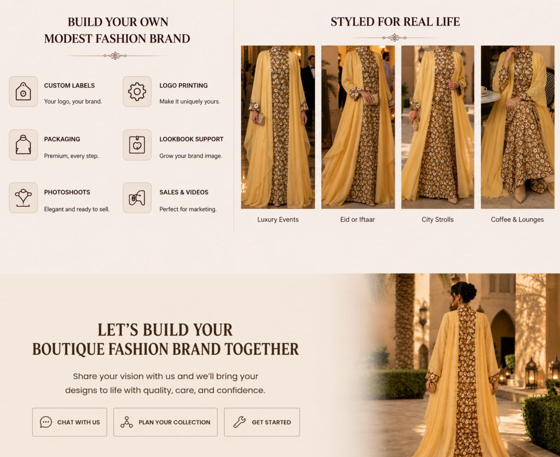 yellow floral panel batwing abaya design deta