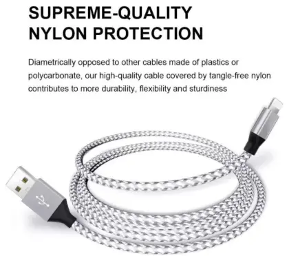 Data Transfer USB To Lightning Cable For Apple