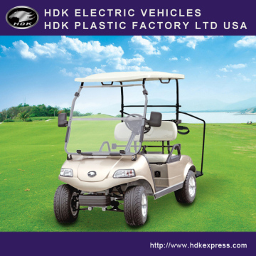 Golf Cart with Caddie Stand