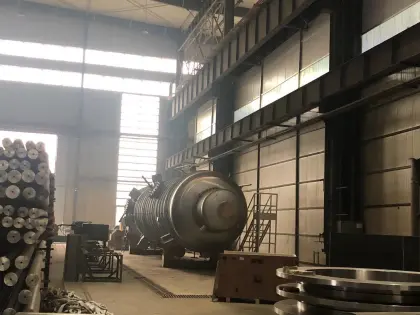 Tianhua Steam Tube Rotary Drum Industrial Dryer for PPE/PPO