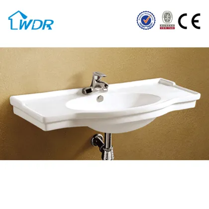 Ceramic sanitary bathroom cabinet sink
