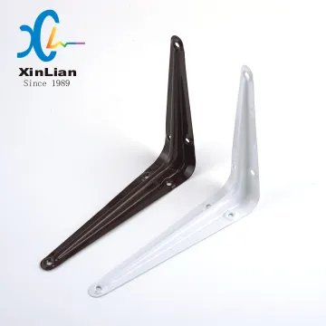 Factory Offer Wall Triangle Shelf Brackets Metal Powder Coated Surface