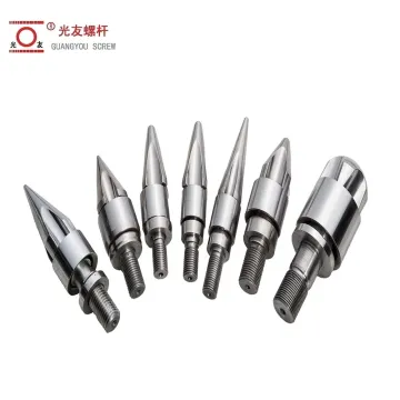 Corrosion-Resistant 38CrMoAlA Plastic Screw Tips for Packaging Equipment