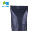 Biologisch abbaubare Kaffeeverpackungen Stand Up Plastic Zipper Bag