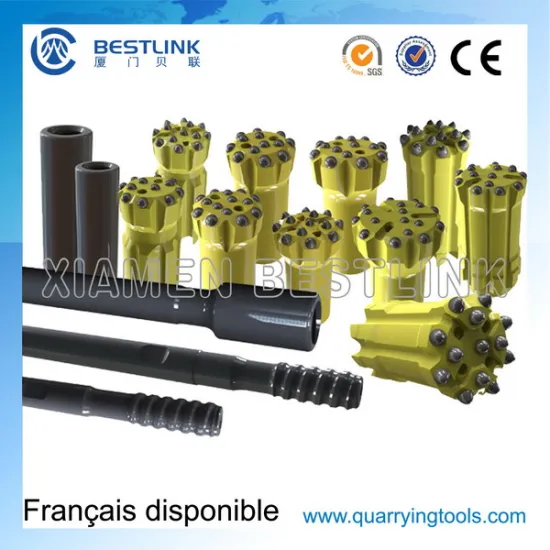 T38 T45 T51 Hex Round Speed Extension Rods for Deep Hole Drilling