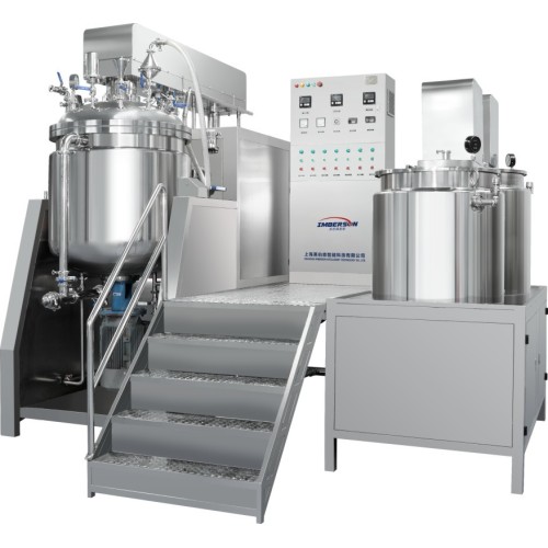 homogeneizador al vacío de acero inoxidable