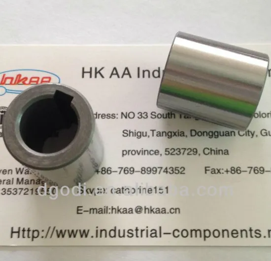hardened steel hex motor shaft bushing