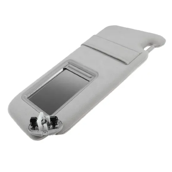 Gray Sun Visor Pair for 2006-2011 Toyota Camry with Sunroof and Lights