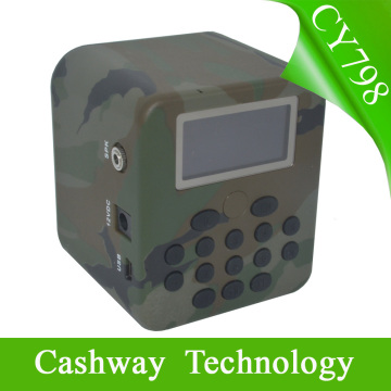 Good quality pheasant caller, 50w mp3 pheasant caller, pheasant caller device is sand resistant and waterproof