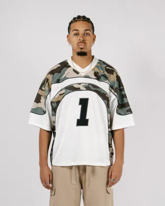 DiFan Custom Polyester Retro Soccer Jersey: Streetwear Inspired Oversized American Mesh Football Top