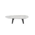 Juego de mesa de café de mármol moderno