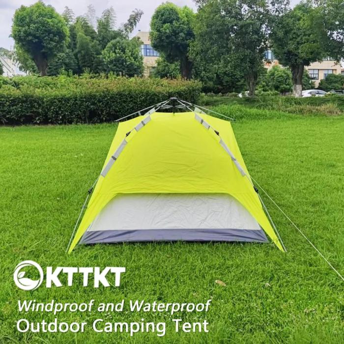 Toffer 2-3 qof ayaa la qaadan karaa teendhada gobakashada - ultralight, biyuhu biyuhu waxay taabantahay