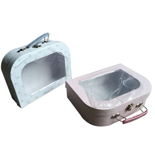 Paper Suitcase Use Baby Clothes Box