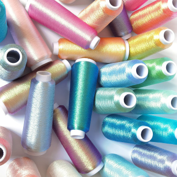China Factory Factory Fili metallici personalizzati per il filo di cucito di abbigliamento