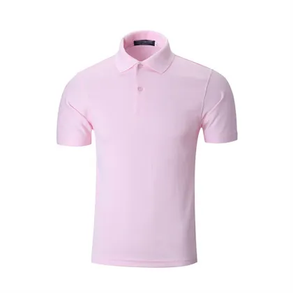 Customized Lapel 180g Polyester Polo Shirt - Fitness Shirts Short Sleeves