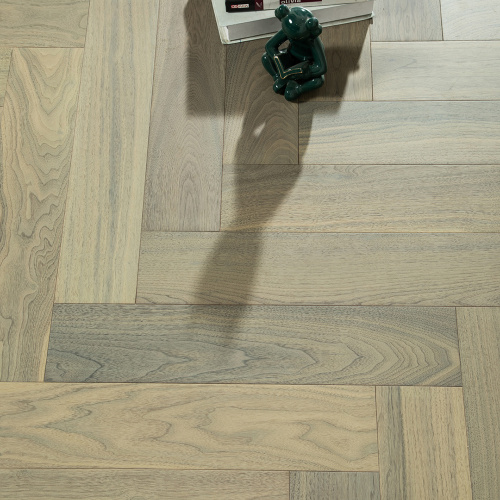 Luxury Wooden Floor Black Walnut Engineered Wood Flooring