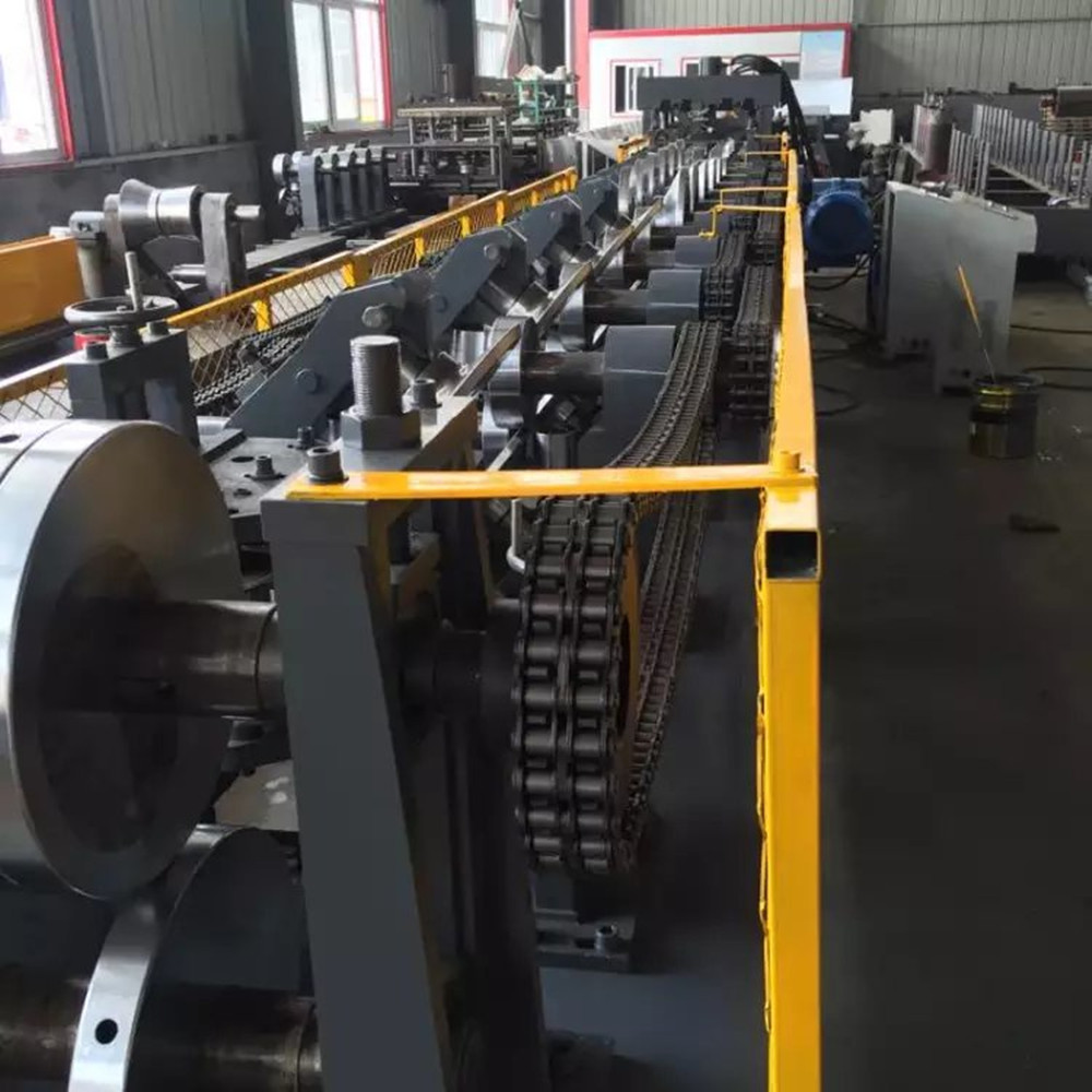 Steel c channel roll forming machine