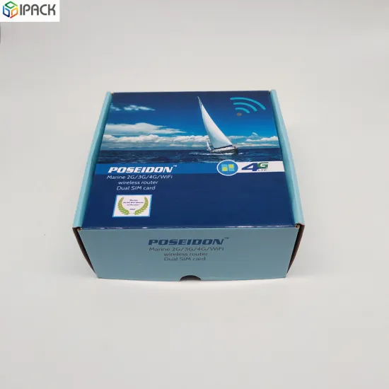 Custom Wireless Router Cardboard Corrugated Packaging Box