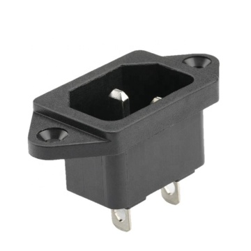 3-pin Female Wall Socket Outlet 250V AC Power Socket AC DC
