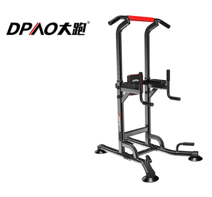 Wide bar fitness equipment pull-up bar power tower