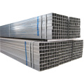 Q195 Hot Dip galvanizado Tubo de aço quadrado